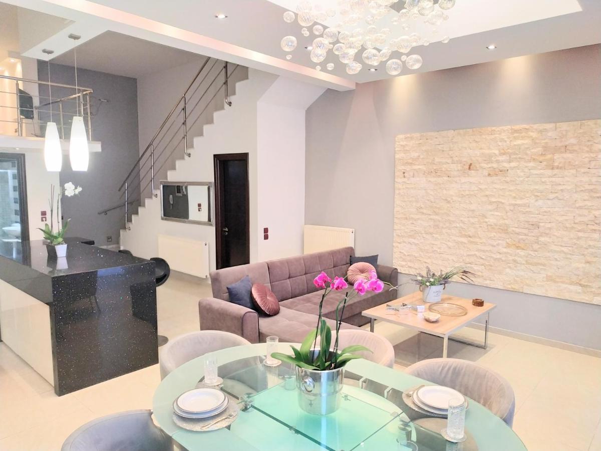 Luxury Apartment With Sea View Near Kallithea Koskinou  Zewnętrze zdjęcie