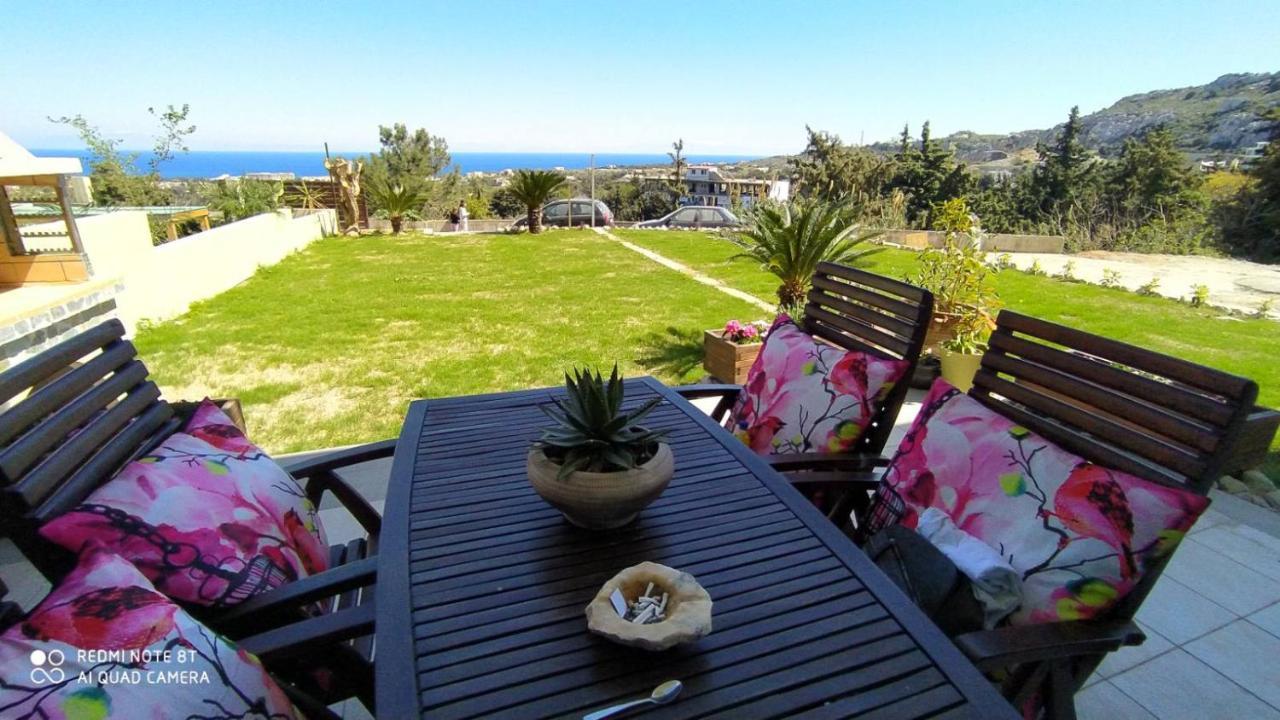 Luxury Apartment With Sea View Near Kallithea Koskinou  Zewnętrze zdjęcie